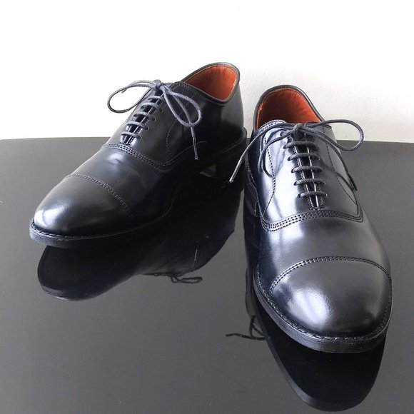 Allen Edmonds Park Avenue Shell Cordovan Cap-Toe Oxford Handcrafted in USA - Picture 9 of 13